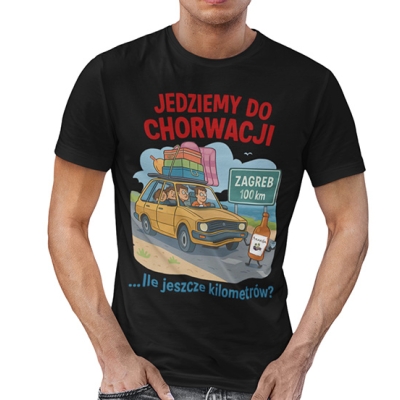 KOSZULKA  WAKACYJNA Jedziemy do Chorwacji